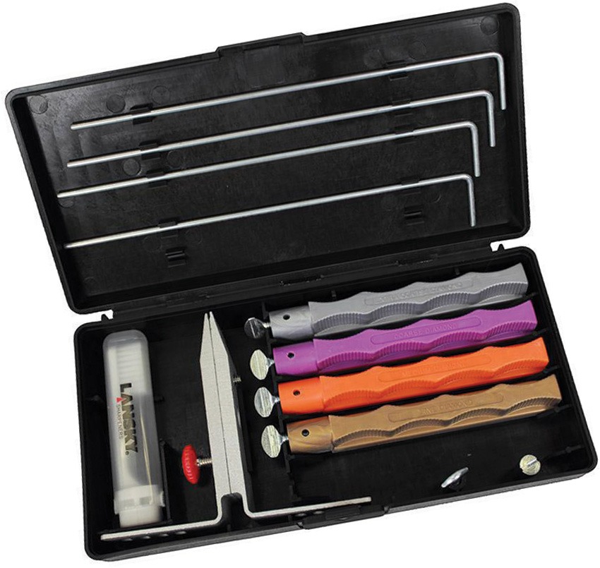 4 Stone Diamond Knife Sharpening System | Lansky